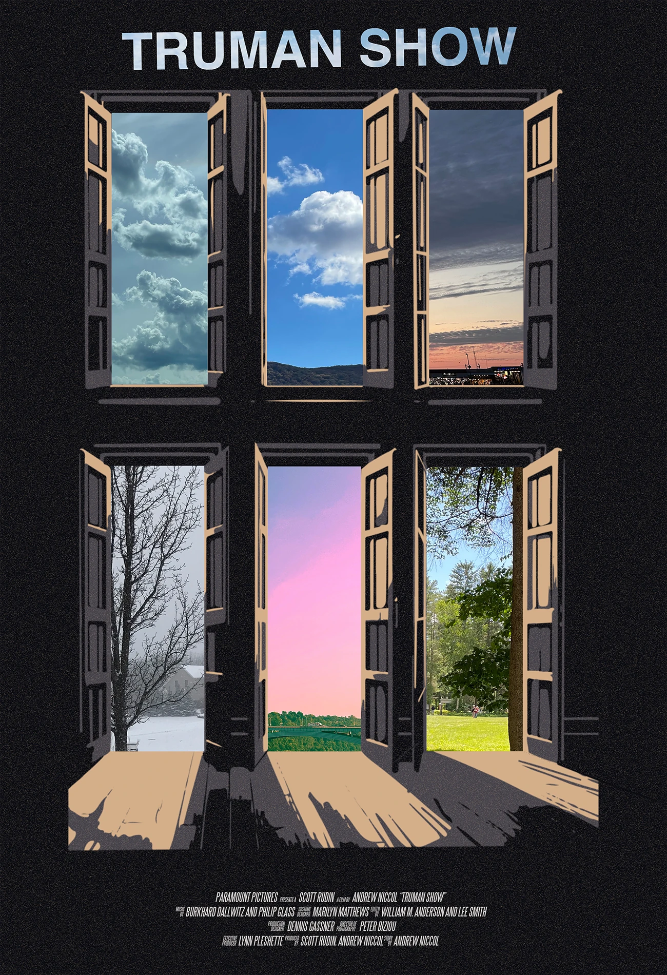 Classroom poster design mockup